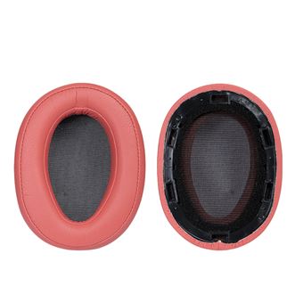 Almofadas para Auscultadores V-REEL para SONY MDR-100ABN WH-H900N | Vermelho - 1