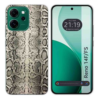 Capa Tumundosmartphone de silicone para Oppo Reno 14 FS / 14FS 5G | Animal Design 01 Desenhos - 1