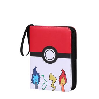 Álbum Pokémon TCG V-REEL | Couro PU com Zíper | 400 Cartas | HLX-039 - 1