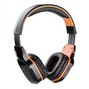 Auscultadores Gaming Bluetooth Magunivers KOTION CADA B3505 para Jogos com Microfone Laranja
