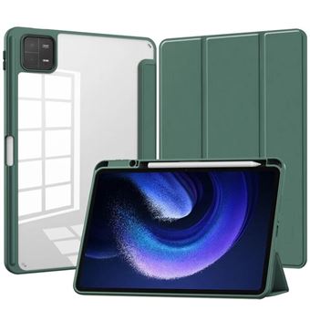 Capa Crystal Folio Antiimpacto para Xiaomi Pad 6 11&quot; | Verde - 1