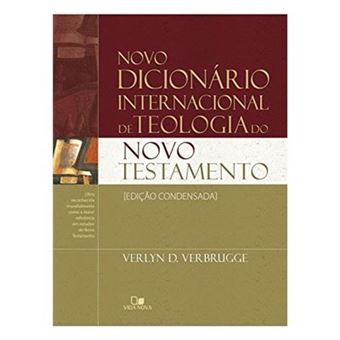 Novo Dicionário Internacional De Teologia Do Novo Testamento - 1