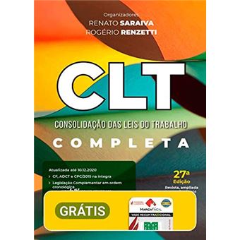 Clt - Consolidação das Leis do Trabalho 27Ed.2021 - 1