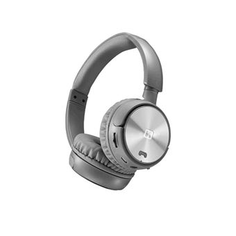 Headphone Swissten Trix Wireless Prateados/Cinzentos