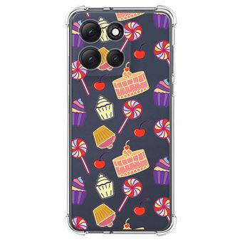 Capa TUMUNDOSMARTPHONE de Silicone à prova de choque para Motorola Moto G86 / G86 Power 5G | Estampa Candy Design 01 - 1
