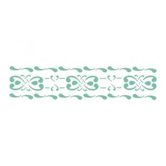 Stencil Acrilex 300031150 | Borda | 30x8cm - 1