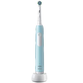 Escova de Dentes Elétrica Oral-B Pro 1 Cross Action | Azul, Branco - 1
