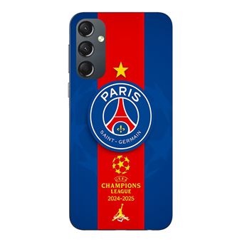 Capa Maniacase para Samsung Galaxy S24fe | PSG LOGOTIPO JORDAN LIGA DOS CAMPEÕES VENCEDORA - 1