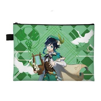 Porta Documentos Sunny Holiday Genshin Impact A16 - Verde - 1