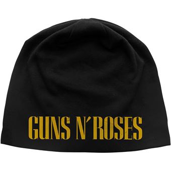 Beanie Hat Rock Off Guns N Roses | Logo JD Print - Preto - 1