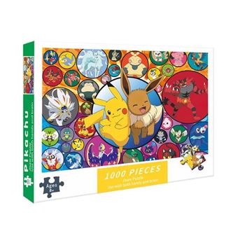 Puzzle Good Deal Pokemon Pikachu Eevee | 1000 Peças - 1