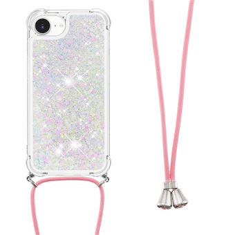 Capa FLOODKING para iPhone 16e  | Corda Ajustável | Proteção Anti-Queda | Proteção da Lente | Branco - 1