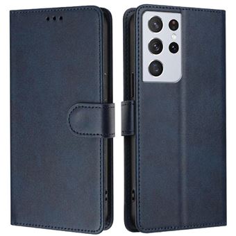 Estojo Clássico Samsung Galaxy S21 Ultra 5G com Bloqueio RFID  | Azul - 1