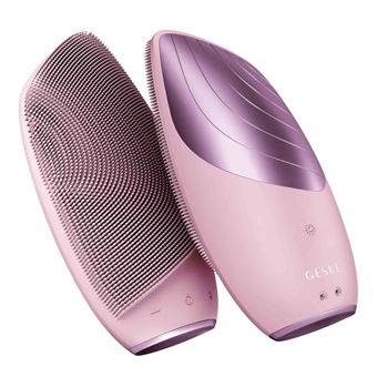 Escova de Limpeza Facial Geske Thermo Sonic 6 em 1 | Rosa - 1
