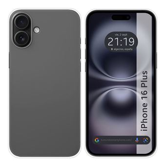 Capa de silicone TUMUNDOSMARTPHONE transparente para iPhone 16 Plus (6.7) - 1