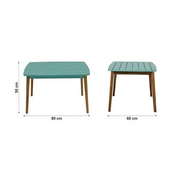 Mesa de Jardim Vente Unique para criança Vente Unique Gozo | Acácia cor Azul - 1