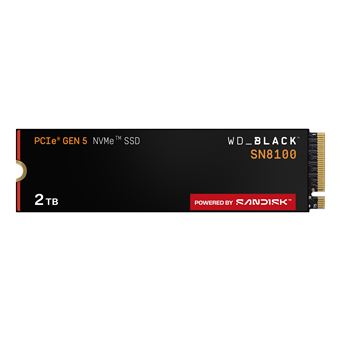 Disco SSD Western Digital Black WD_BLACK SN8100 NVMe | 2 TB - 1