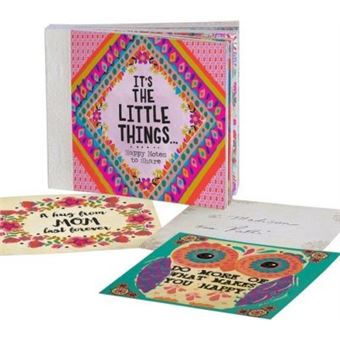 Bloco Happy Notes Natural Life | It'S The Little Things - 1