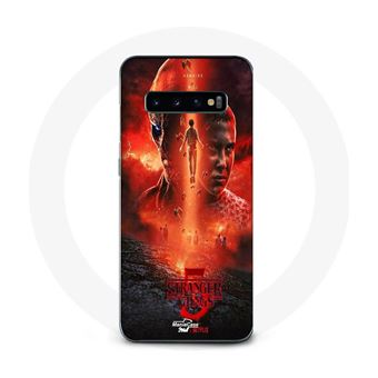 Capa Maniacase para Samsung Galaxy S10 stranger things season 5 poster series - 1