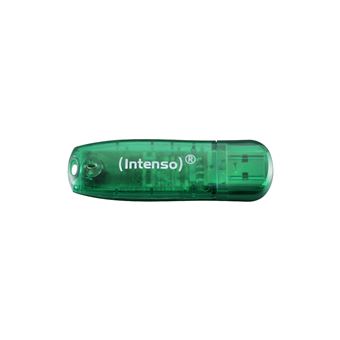 Unidade de Memória Usb Intenso Rainbow Line | Verde - 1