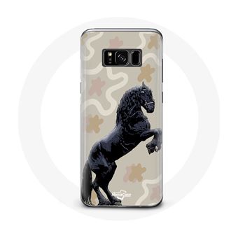 Capa Maniacase para Samsung Galaxy S8 Plus Frisão Pretoraça de Cavalo - 1