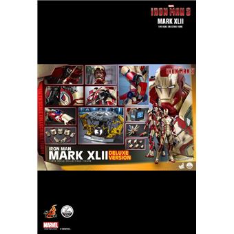 Figura Hot Toys QS008 - Marvel Comics - Iron Man 3 - Iron Man Mark 42 Deluxe Version - 1