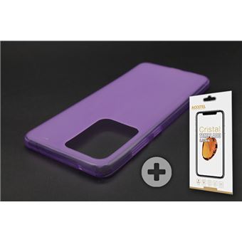 Película de Vidro Temperado + Capa skyhe para Samsung Galaxy S20 Ultra Gel Roxo - 1