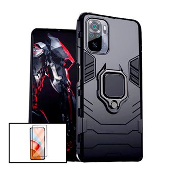 Kit Phonecare | Película de Vidro 5D Full Cover + Capa 3X1 Military Defender para Xiaomi Redmi Note 10s - 1