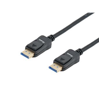 Cabo Displayport Equip 119272 Cabo DisplayPort 2.1, 2,0 m, 16K/60Hz, 40Gbps | Preto - 1