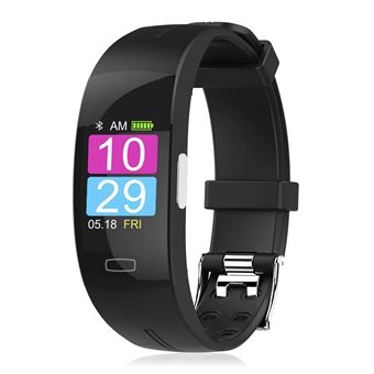 Smartwatch DAM P3A | Medição de Temperatura Corporal | Eletrocardiograma e Pressão Arterial - Preto - 1