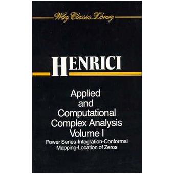 Applied and Computational Complex Analysis - Paperback - 1988 - 1