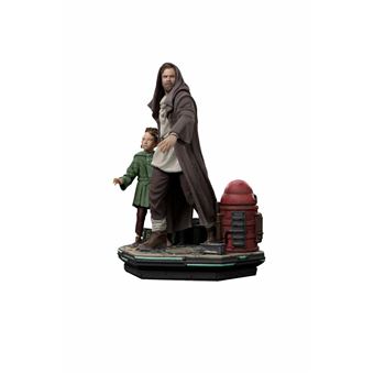 Figura Iron Studios Star Wars : Obi Wan Kenobi | Obi-Wan & Young Leia Deluxe - 1
