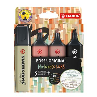 Marcador STABILO BOSS ORIGINAL NatureColors - 1