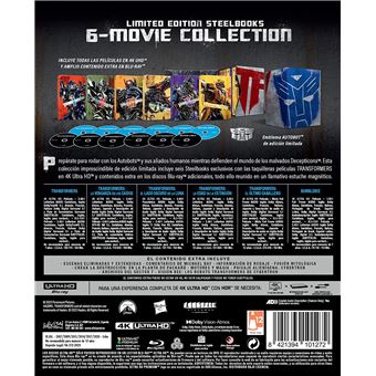 Dvd - Transformers - Coleção Completa - 6 Filmes
