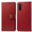 Capa Magunivers TPU + PU Lichia Vermelho para Samsung Galaxy Note 10_0
