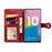 Capa Magunivers TPU + PU Lichia Vermelho para Samsung Galaxy Note 10_3
