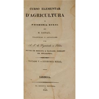 Curso elementar d’agricultura e d’economia rural. - 1