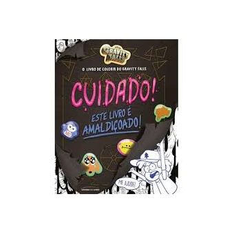 Livro de Colorir do Gravity Falls Este Livro É Amaldiçoado - 1