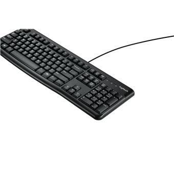 Teclado com Fios Logitech K120 | Idioma: Inglês US | Preto - 1