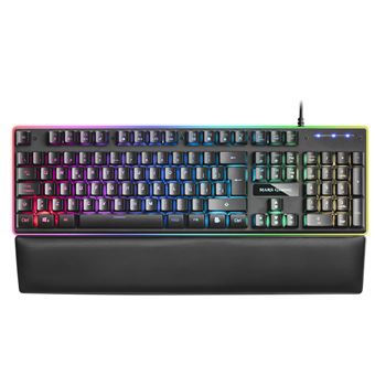 Teclado Gaming com Fios Mars Gaming MK320ES | Idioma: Espanhol | Preto - 1