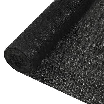 Rede de Ocultação para Privacidade vidaXL PEAD 150 g/m² 2x10 m preto - 1