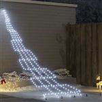 Árvore de Natal LED vidaXL com Estacas para o Solo | Branco frio 511 cm