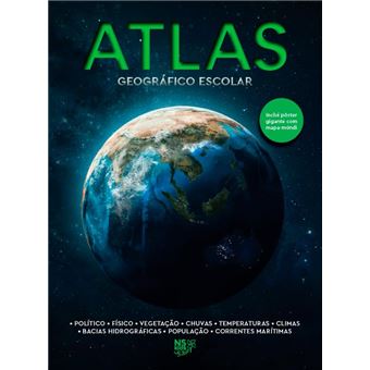 Atlas Geográfico Escolar - Acompanha Pôster Gigante - 1