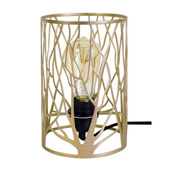 Candeeiro de Mesa Tosel Dubrovnik | 16 cm | 1 Luzes - Ouro - 1