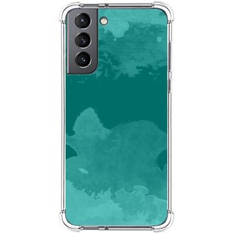 Capa Tumundosmartphone de silicone anti-choque para Samsung Galaxy S21 5G design aquarela 06 desenhos - 1