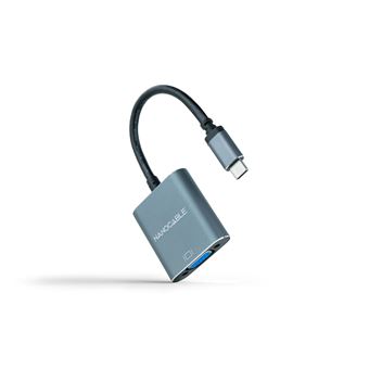 Adaptador Gráfico Usb Nanocable 10.16.4101-G | Cinzento - 1