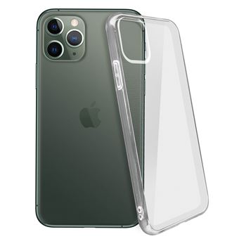 Capa Avizar para iPhone 11 Pro Max Silicone Flexível Antimarcas Transparente - 1
