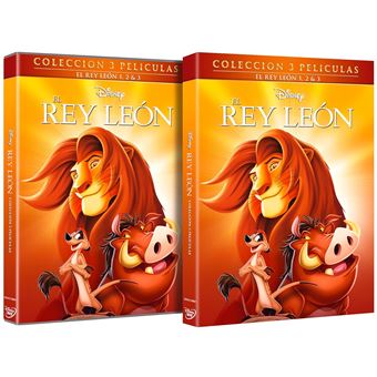 The Lion King (1994) + The Lion King II: Simba's Pride (1998) + The Lion King 1½ (2004) (Disney) / El Rey Leon (The Lion King) Pack 3 Peliculas (3DVD) - 1