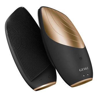 Escova de Limpeza Facial Geske Thermo Sonic 6 em 1 | Cinzento - 1