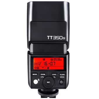 Flash Godox Speedlite TT350N para Nikon | 2.4G | TTL | 1/8000S | 36GN - Preto - 1